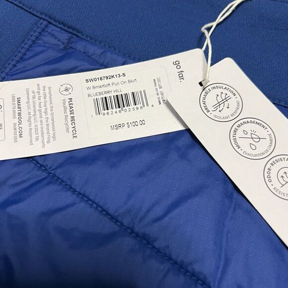 Smartwool Blue Mini Skirt - Picture 6 of 11